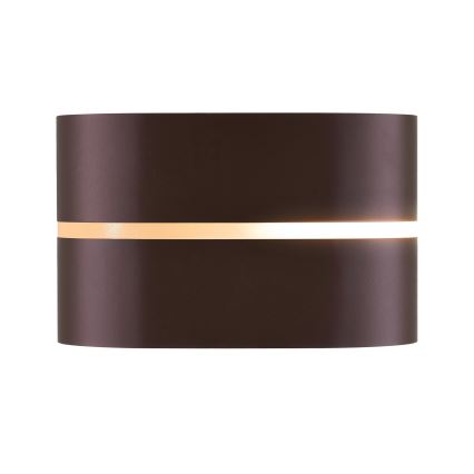 Nordlux - Spoljašnja zidna lampa SIBELIS 1xE27/10W/230V IP44 braon