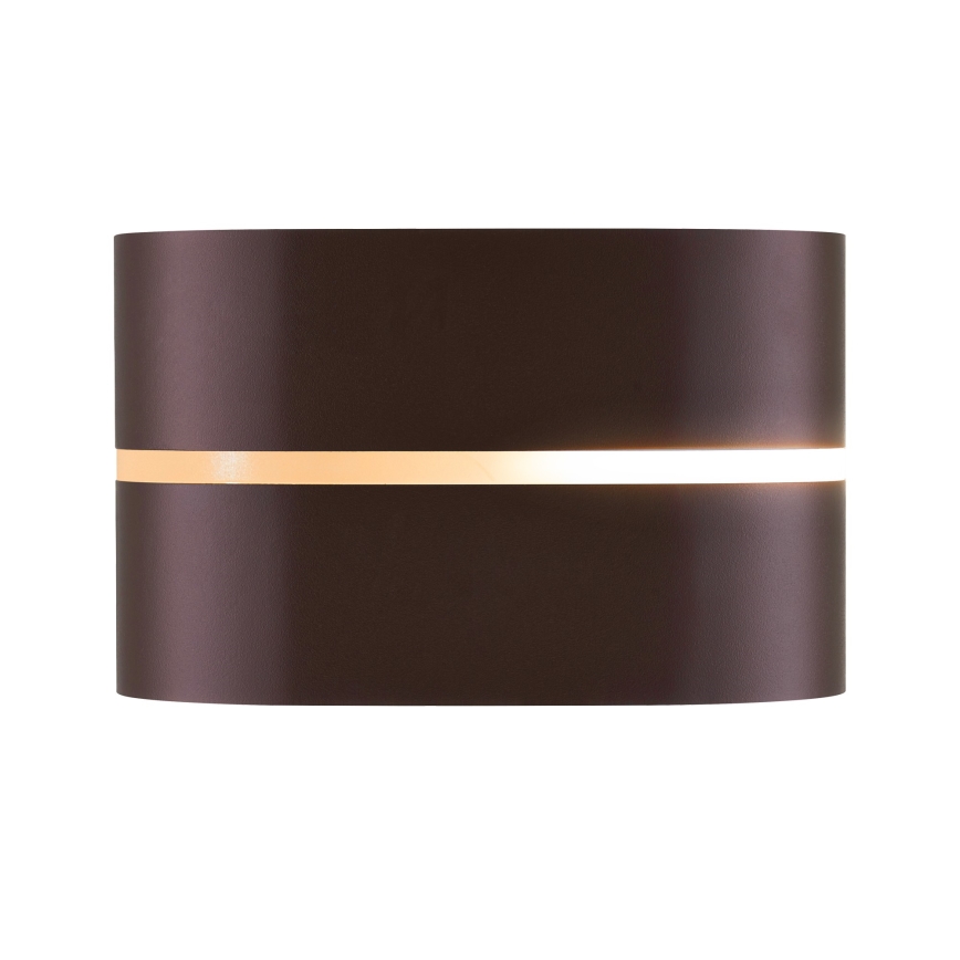 Nordlux - Spoljašnja zidna lampa SIBELIS 1xE27/10W/230V IP44 braon