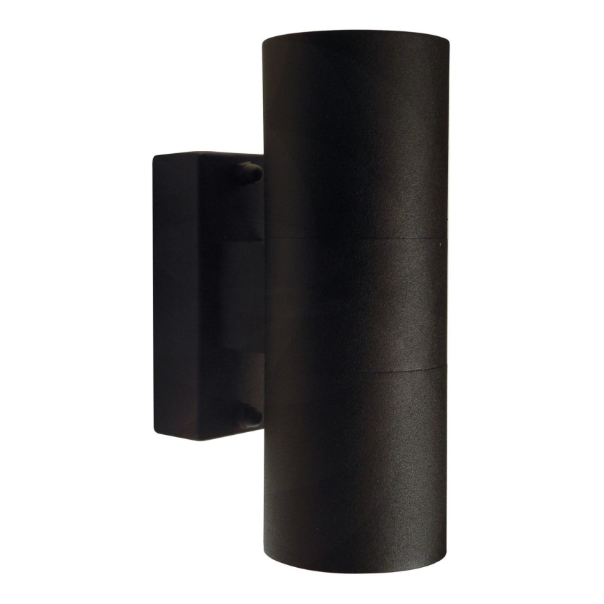 Nordlux - Spoljašnja zidna lampa TIN 2xGU10/35W/230V IP54 crno