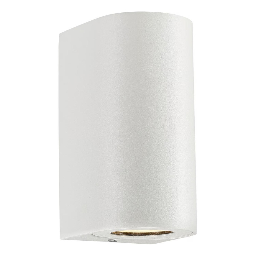 Nordlux - Spoljašnja zidna svetiljka CANTO 2xGU10/28W/230V IP44 bela