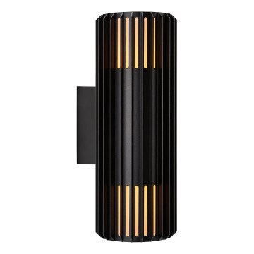 Nordlux - Spoljašnje zidno svetlo ALUDRA, 2xE27/15W/230V, IP54, crne boje