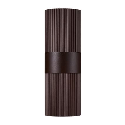Nordlux - Spoljašnje zidno svetlo KYKLOP 2xGU10/25W/230V IP54 braon