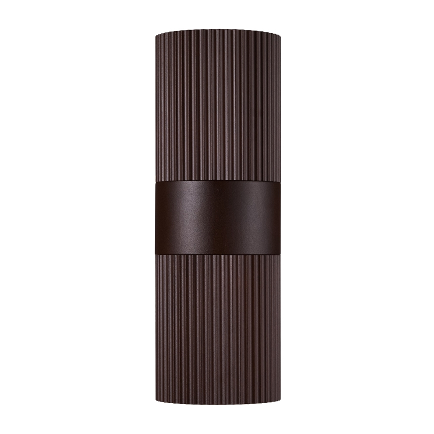 Nordlux - Spoljašnje zidno svetlo KYKLOP 2xGU10/25W/230V IP54 braon