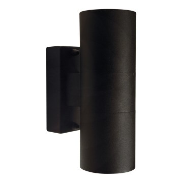 Nordlux - Spoljašnje zidno svetlo TIN 2xGU10/35W/230V IP54 crno