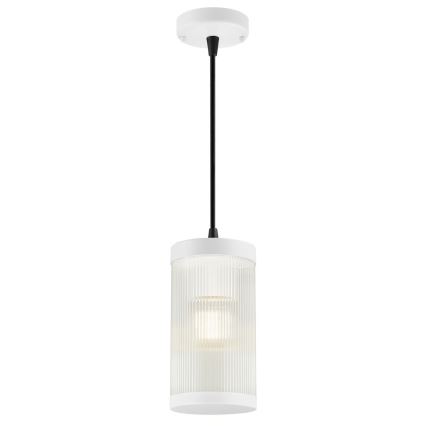 Nordlux - Spoljašnji luster na sajli COUPAR 1xE27/25W/230V IP33 pr. 13 cm bela