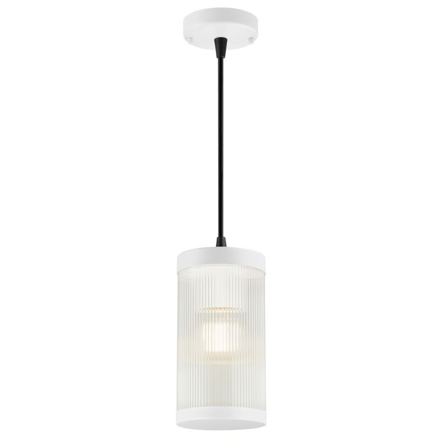 Nordlux - Spoljašnji luster na sajli COUPAR 1xE27/25W/230V IP33 pr. 13 cm bela