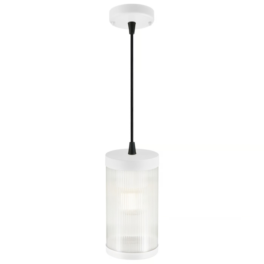 Nordlux - Spoljašnji luster na sajli COUPAR 1xE27/25W/230V IP33 pr. 13 cm bela
