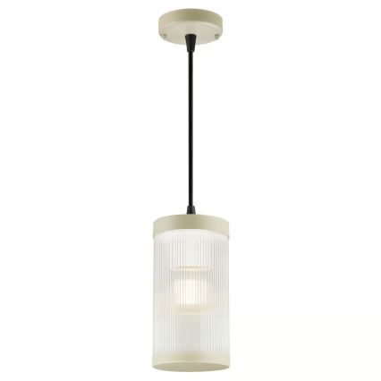Nordlux - Spoljašnji luster na sajli COUPAR 1xE27/25W/230V IP33 pr. 13 cm kremasta