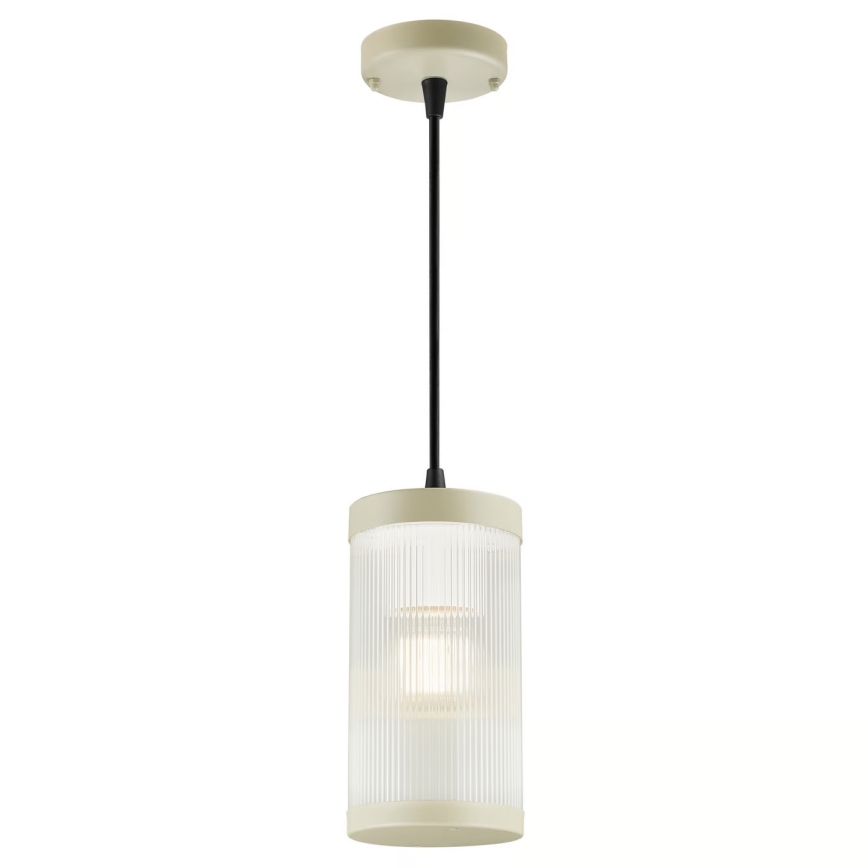 Nordlux - Spoljašnji luster na sajli COUPAR 1xE27/25W/230V IP33 pr. 13 cm kremasta