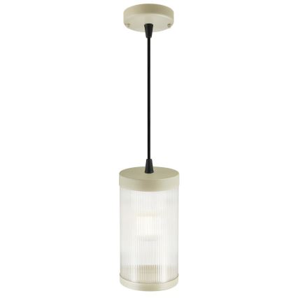 Nordlux - Spoljašnji luster na sajli COUPAR 1xE27/25W/230V IP33 pr. 13 cm kremasta