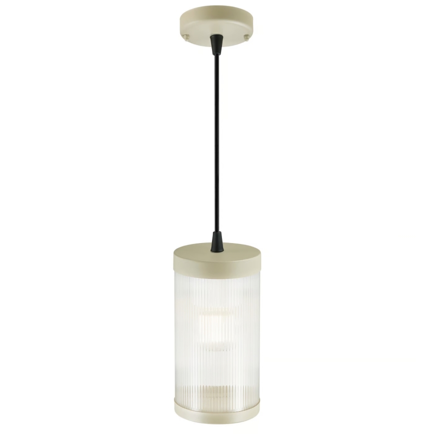 Nordlux - Spoljašnji luster na sajli COUPAR 1xE27/25W/230V IP33 pr. 13 cm kremasta