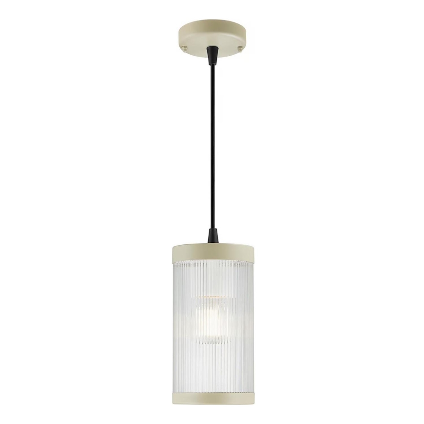 Nordlux - Spoljašnji luster na sajli COUPAR 1xE27/25W/230V IP33 pr. 13 cm kremasta