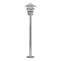 Nordlux - Spoljna lampa BLOKHUS 1xE27/60W/230V IP54 srebrna 92 cm