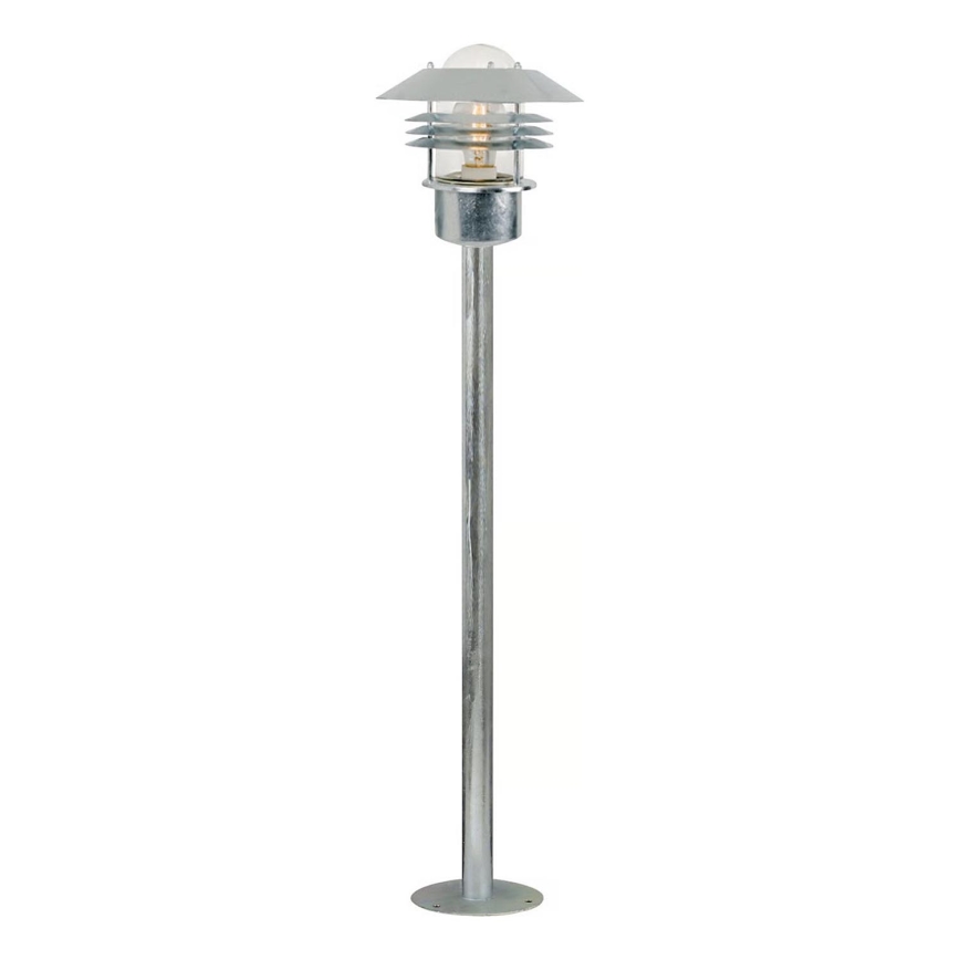 Nordlux - Spoljna lampa VEJERS 1xE27/60W/230V IP54 srebrna