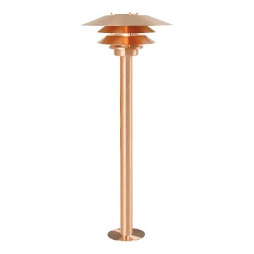 Nordlux - Spoljna svetiljka VENO 1xE27/60W/230V IP54 bakrena
