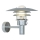 Nordlux - Spoljna zidna lampa sa senzorom LONSTRUP 1xE27/60W/230V IP44 srebrna
