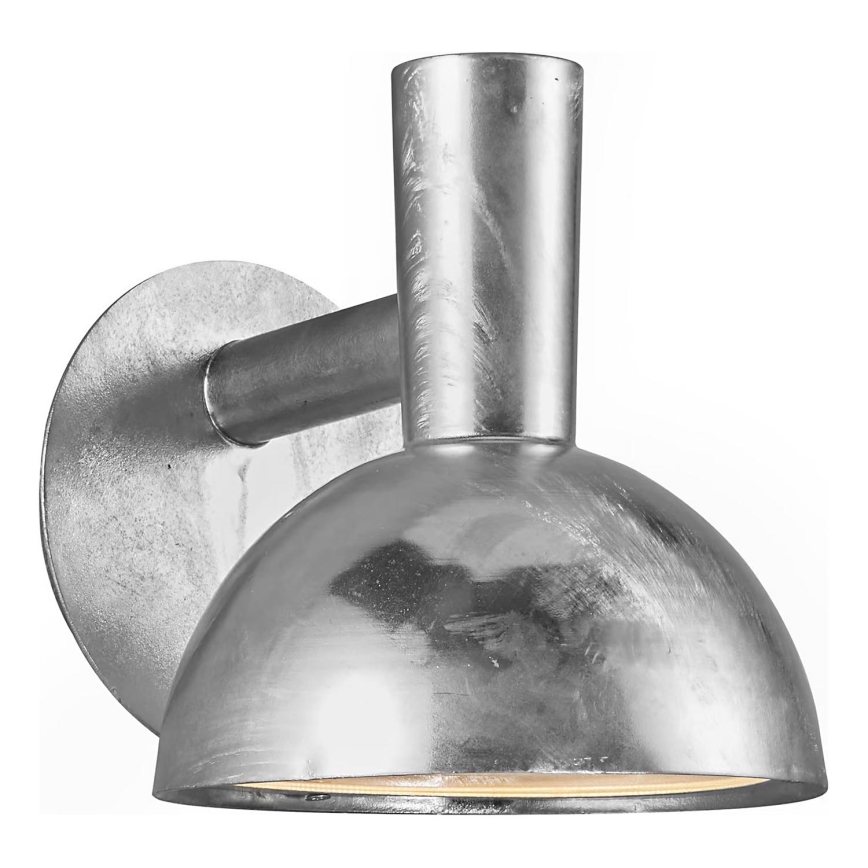 Nordlux - Spoljna zidna svetiljka ARKI 1xE27/20W/230V IP54 srebrna