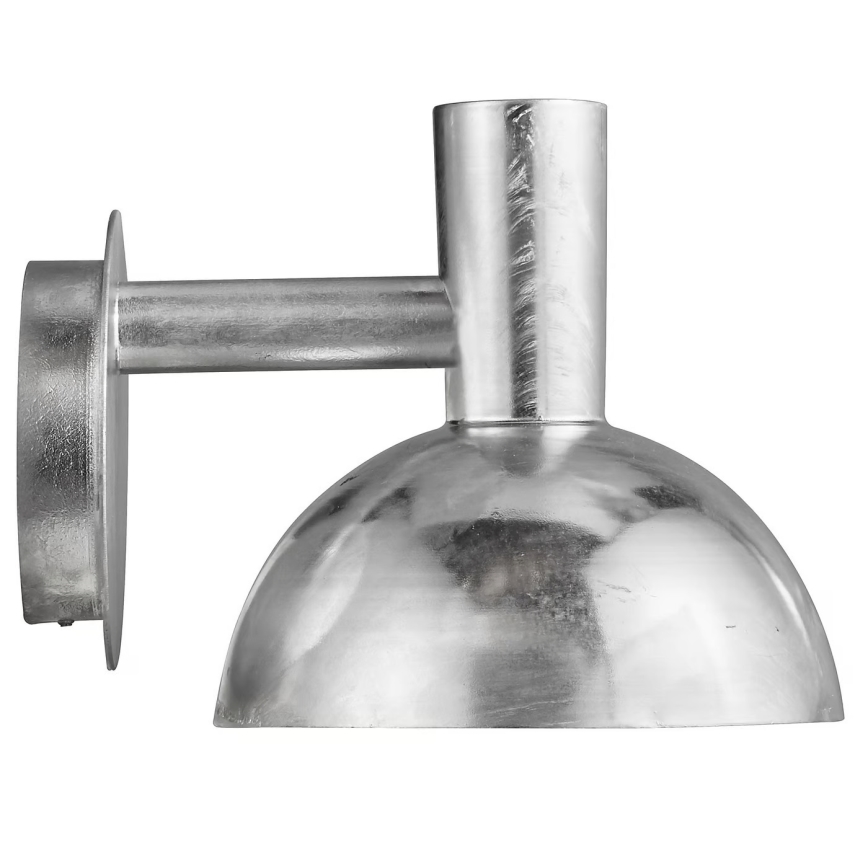 Nordlux - Spoljna zidna svetiljka ARKI 1xE27/20W/230V IP54 srebrna