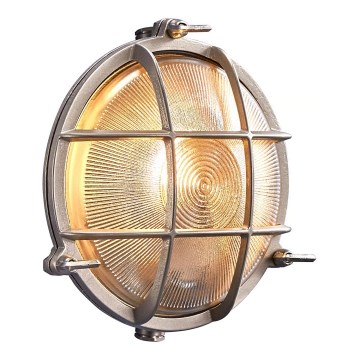 Nordlux - Spoljna zidna svetiljka POLPERRO 1xE27/12,5W/230V IP64 siva