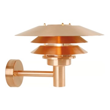 Nordlux - Spoljna zidna svetiljka VENO 1xE27/60W/230V IP54 bakarna