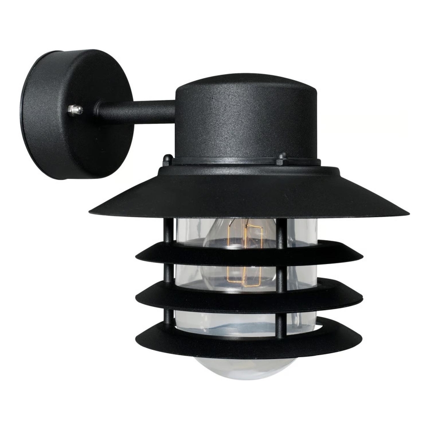 Nordlux - Spoljno zidno svetlo VEJERS 1xE27/60W/230V IP54 crno