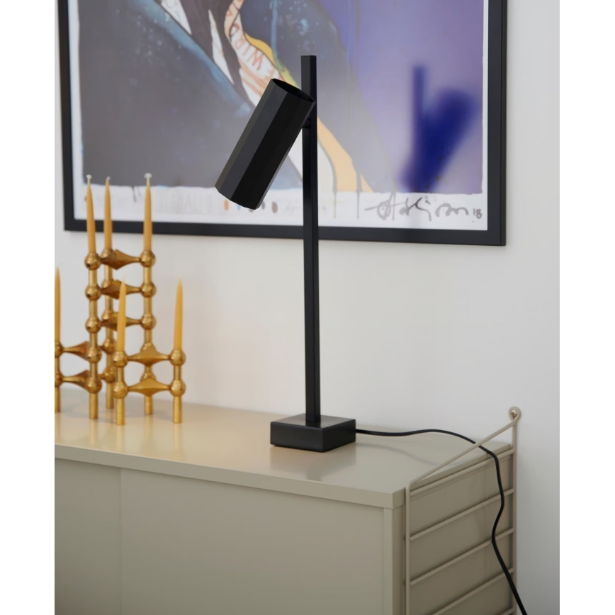 Nordlux - Stona lampa ALANIS 1xGU10/15W/230V crno