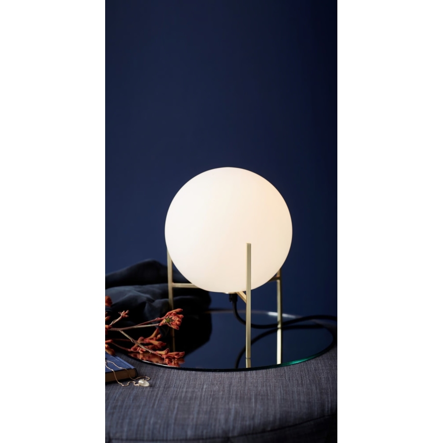 Nordlux - Stona lampa ALTON 1xE14/15W/230V zlatna