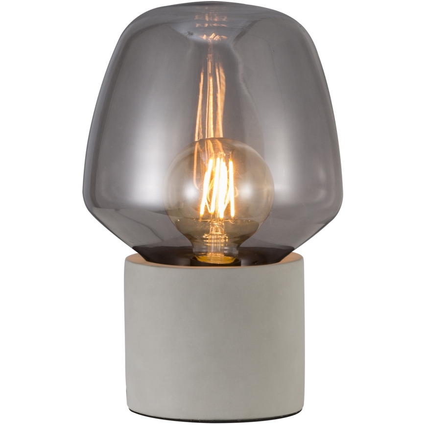 Nordlux - Stona lampa CHRISTINA 1xE27/25W/230V beton/crno