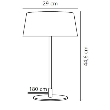 Nordlux - Stona lampa CLASI 3xE14/10W/230V