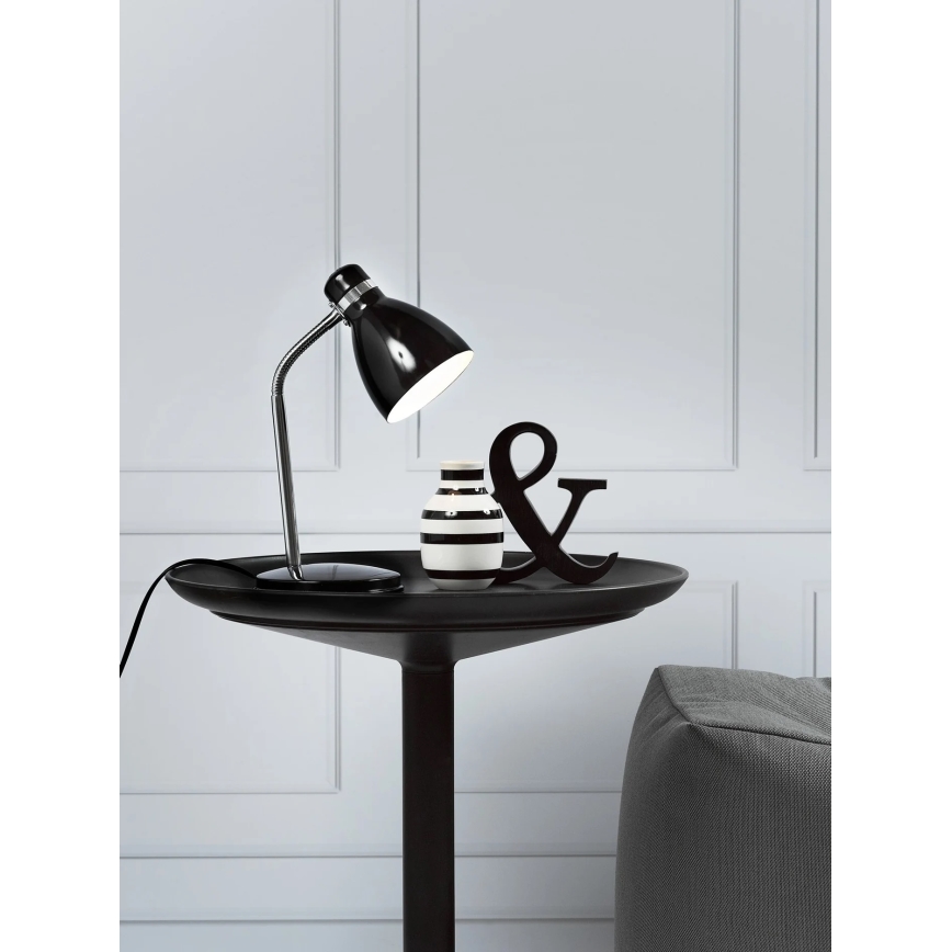 Nordlux - Stona lampa CYCLONE 1xE14/15W/230V crno