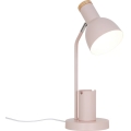 Nordlux - Stona lampa DEVONE 1xE27/15W/230V ružičasta