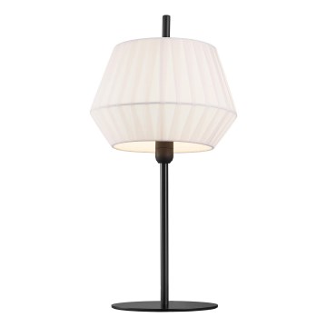 Nordlux - Stona lampa DICTE 1xE14/40W/230V bela/crno