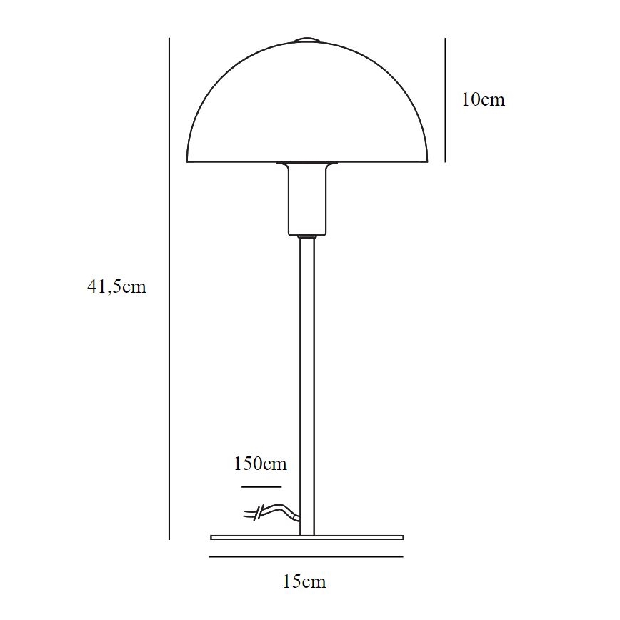 Nordlux - Stona lampa ELLEN 1xE14/40W/230V