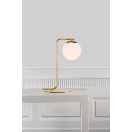 Nordlux - Stona lampa GRANT 1xE14/40W/230V zlatna