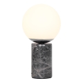 Nordlux - Stona lampa LILLY 1xE14/25W/230V mermer/sivo