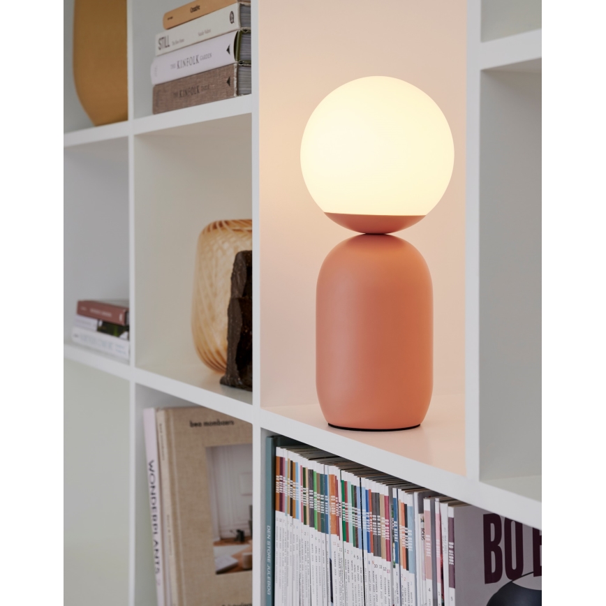 Nordlux - Stona lampa NOTTI 1xE14/25W/230V braon