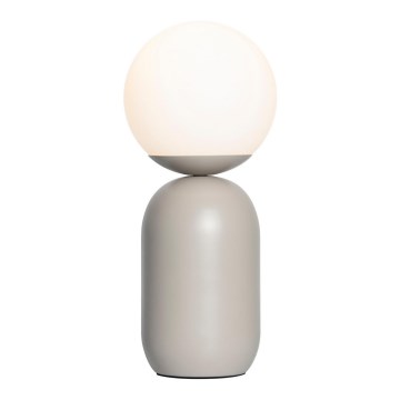 Nordlux - Stona lampa NOTTI 1xE14/25W/230V siva