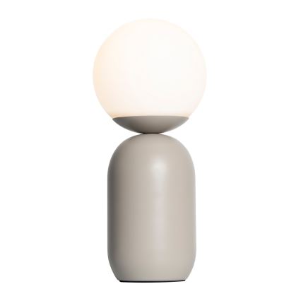 Nordlux - Stona lampa NOTTI 1xE14/25W/230V sivo