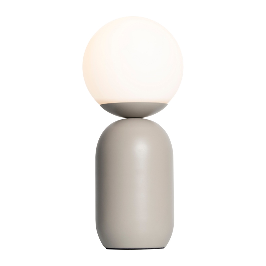 Nordlux - Stona lampa NOTTI 1xE14/25W/230V sivo