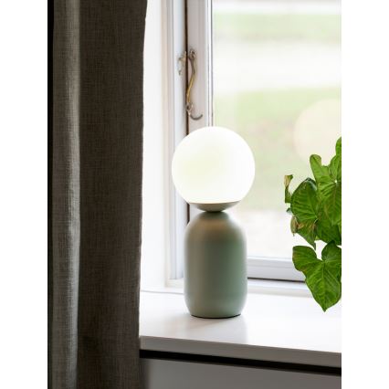 Nordlux - Stona lampa NOTTI 1xE14/25W/230V zelena