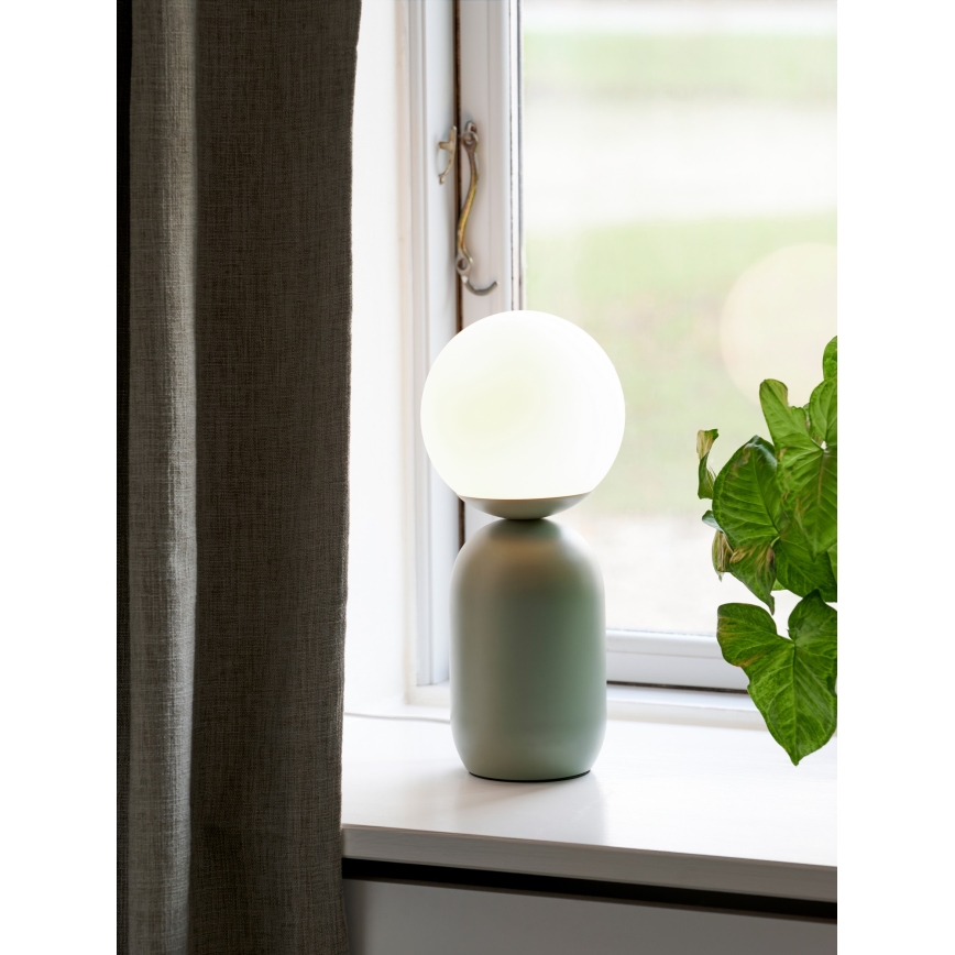 Nordlux - Stona lampa NOTTI 1xE14/25W/230V zelena