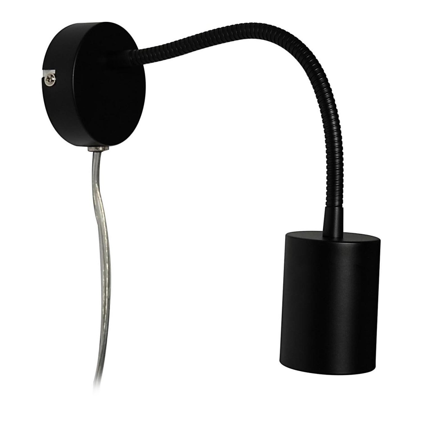 Nordlux - Zidna fleksibilna reflektorska lampa EXPLORE 1xGU10/7W/230V crno