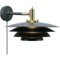 Nordlux - Zidna lampa BRETAGNE 1xG9/25W/230V antracit