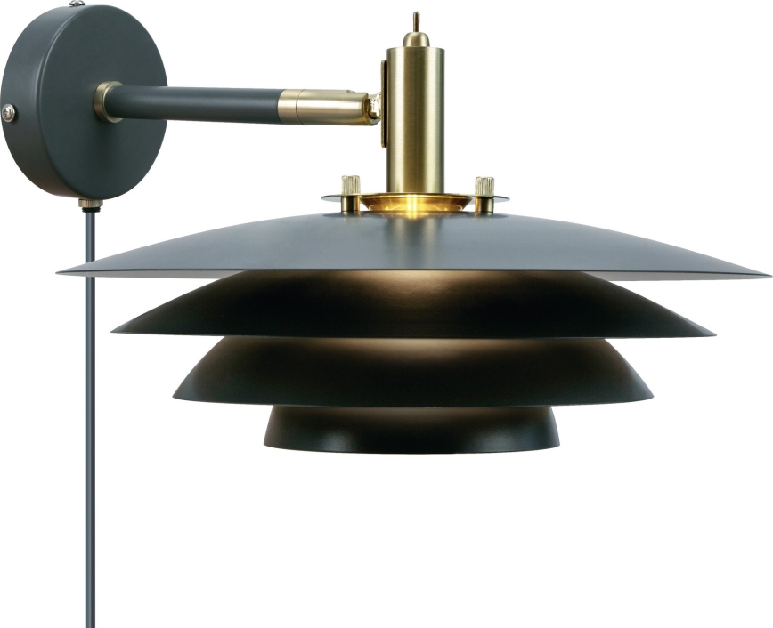 Nordlux - Zidna lampa BRETAGNE 1xG9/25W/230V antracit