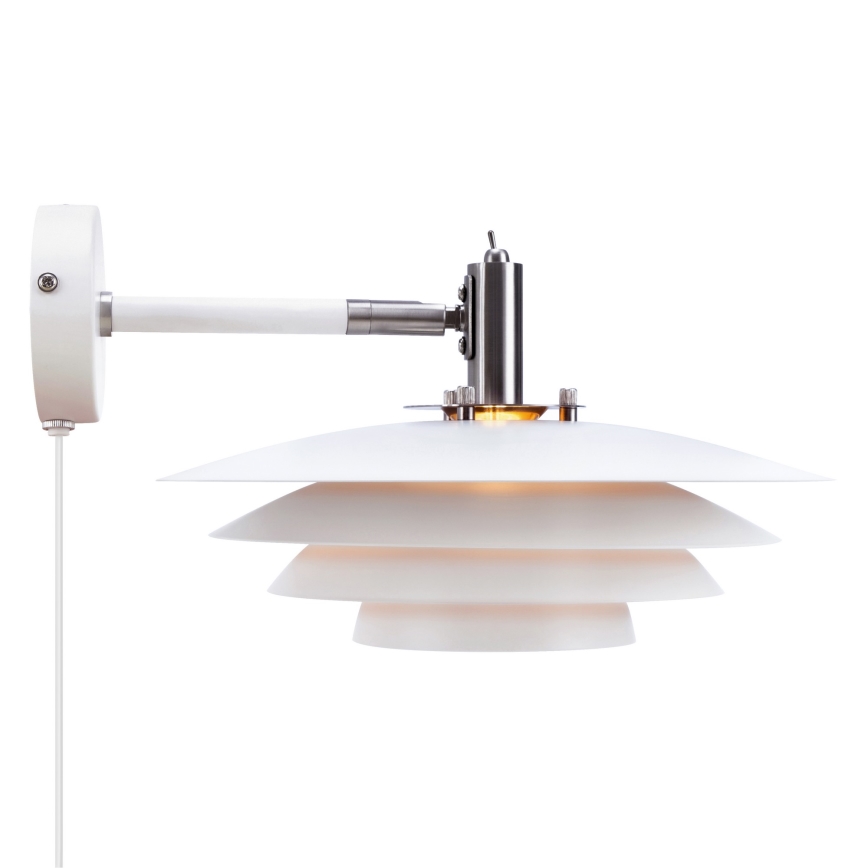 Nordlux - Zidna lampa BRETAGNE 1xG9/25W/230V bela
