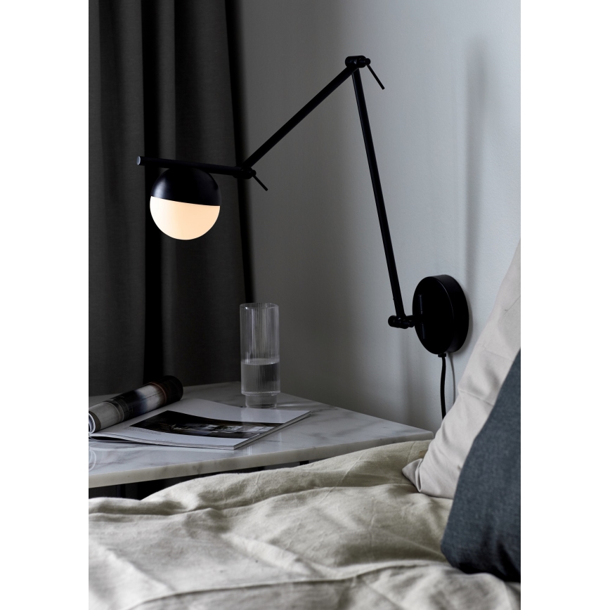 Nordlux - Zidna lampa CONTINA 1xG9/5W/230V crno