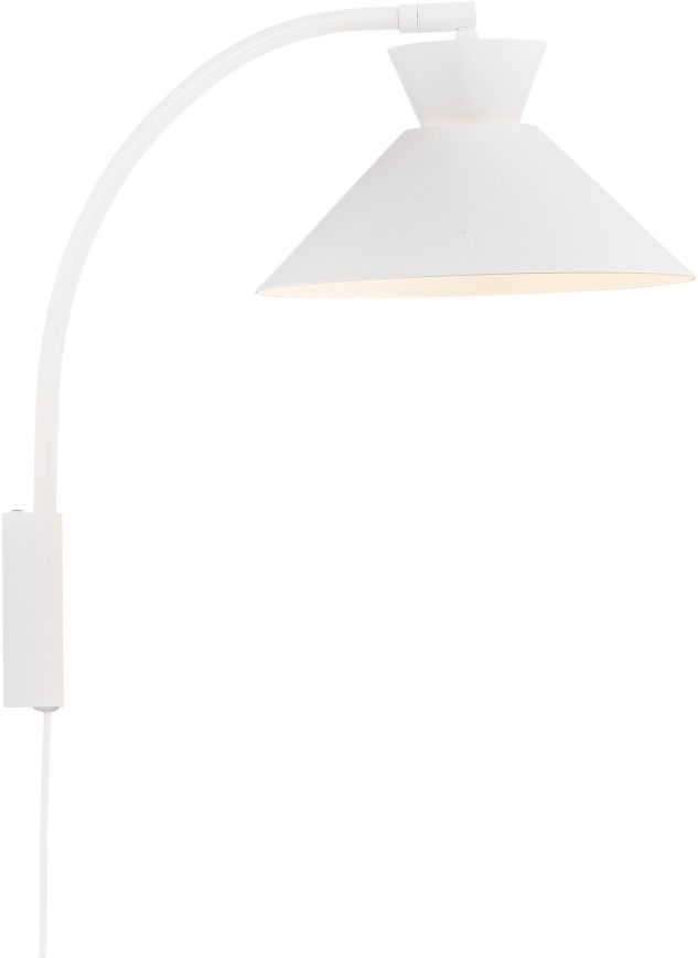 Nordlux - Zidna lampa DIAL 1xE27/40W/230V bela