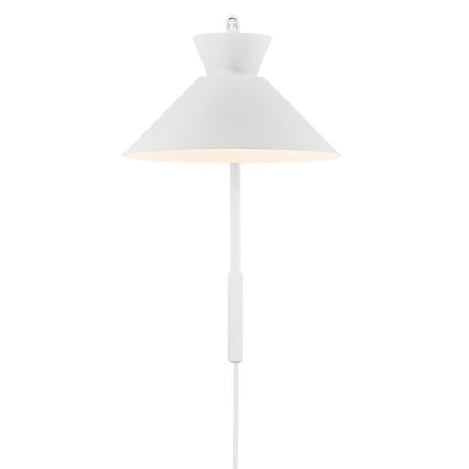 Nordlux - Zidna lampa DIAL 1xE27/40W/230V bela