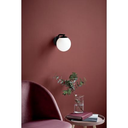 Nordlux - Zidna lampa GRANT 1xE14/40W/230V crno