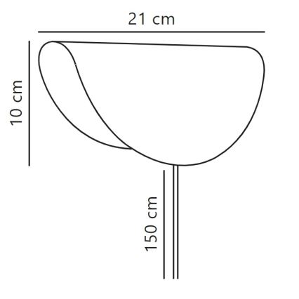 Nordlux - Zidna lampa MODEL 1xE14/25W/230V bež